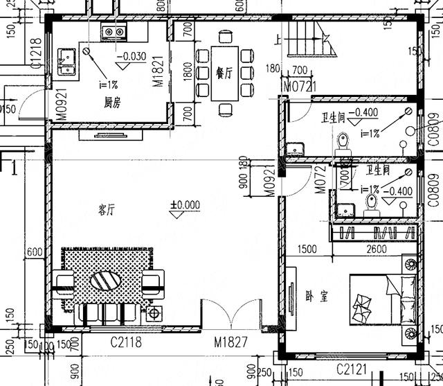 11×10米三層帶臥室套房私家別墅圖，2廳6臥造價30萬，文化石裝飾復(fù)古有韻味！