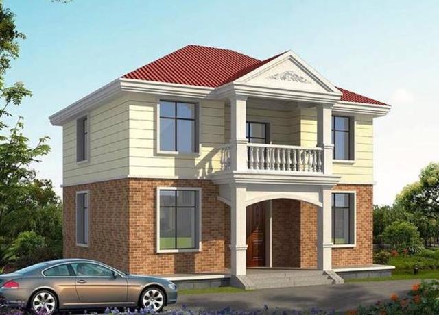 開間進(jìn)深9米，占地100平米的兩款二層農(nóng)村自建房設(shè)計(jì)圖，非常實(shí)用的戶型