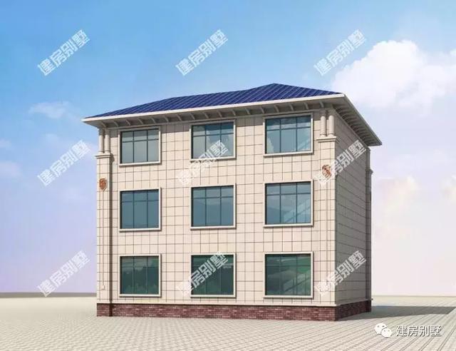 13×11米三層農(nóng)村別墅設(shè)計(jì)圖，這棟住宅建起來肯定讓別人羨慕不已