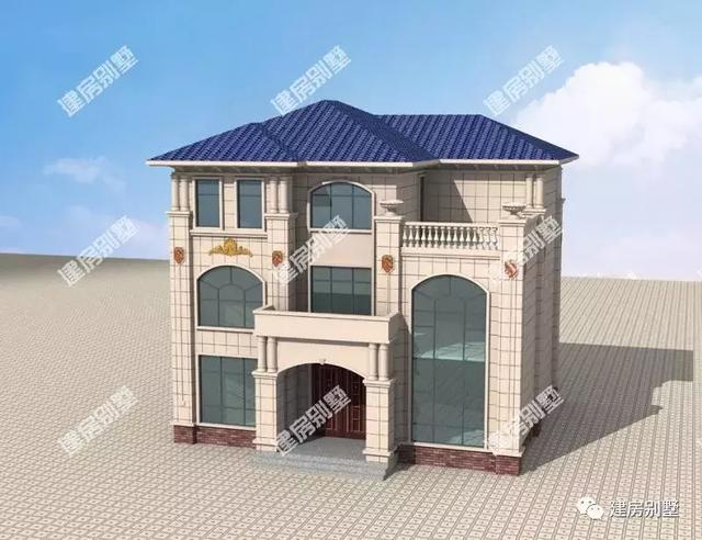 13×11米三層農(nóng)村別墅設(shè)計(jì)圖，這棟住宅建起來肯定讓別人羨慕不已