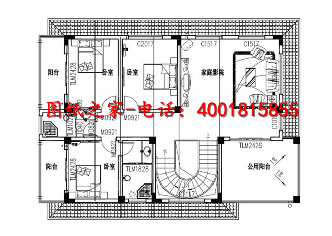 3棟最新款三層半別墅圖片，建其中一棟都可以成地標(biāo)建筑（全套施工圖）