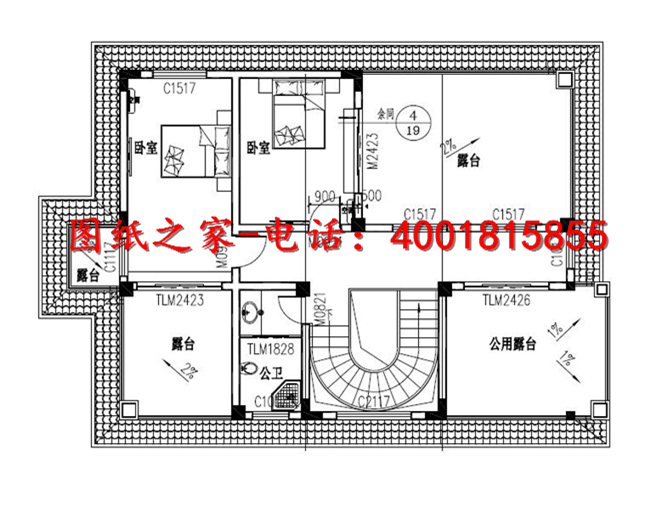 3棟最新款三層半別墅圖片，建其中一棟都可以成地標(biāo)建筑（全套施工圖）