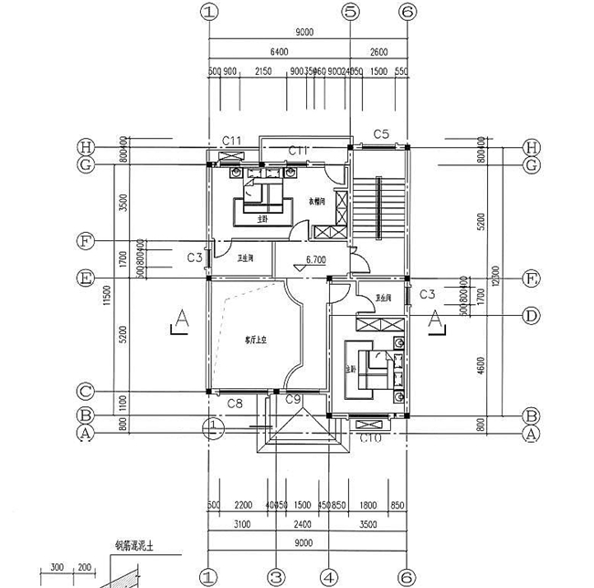 3棟最新款三層半別墅圖片，建其中一棟都可以成地標(biāo)建筑（全套施工圖）