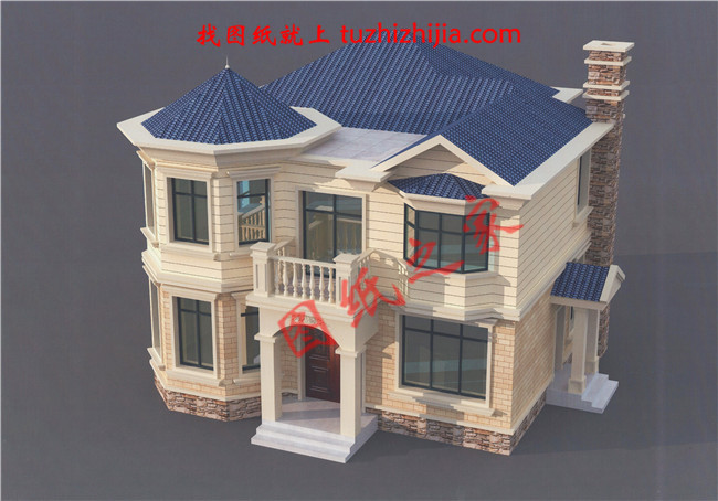 農(nóng)村最好看18萬左右兩層小樓圖，外觀、造型簡潔大方