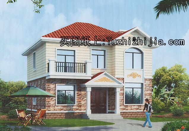 小戶型二層小樓圖，小面積蘊藏大功能，時尚、簡約