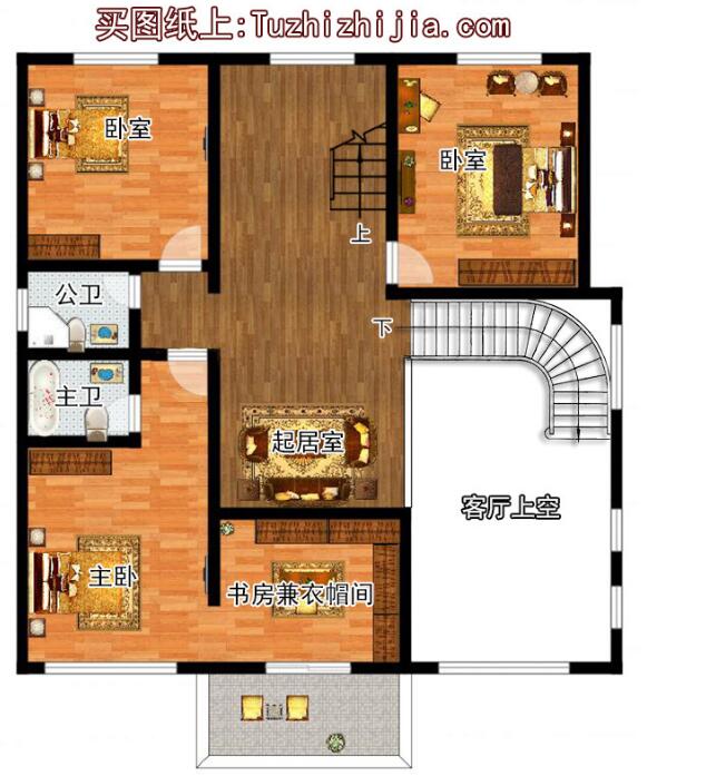 精選5套農(nóng)村三層樓房新款圖片，第4套30萬(wàn)，第3套最美？