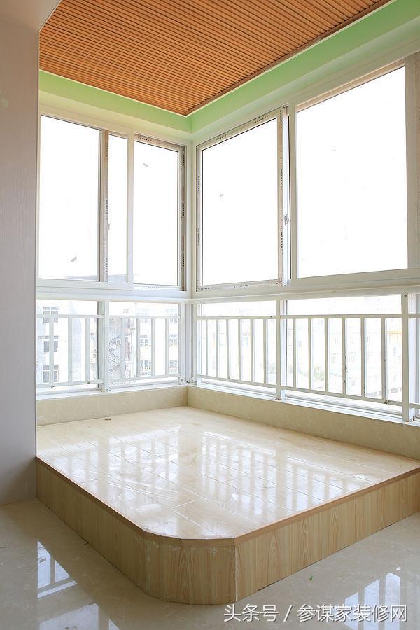 我和老婆的新家硬裝終于上岸，裝修花了7萬，老婆只是加高了半邊陽臺，引鄰居都來模仿