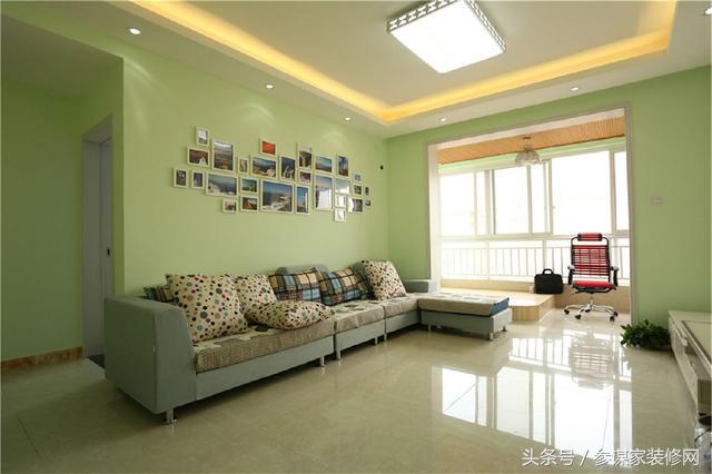 我和老婆的新家硬裝終于上岸，裝修花了7萬，老婆只是加高了半邊陽臺，引鄰居都來模仿