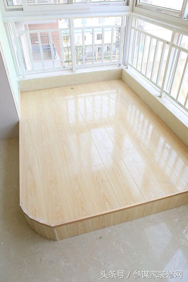 我和老婆的新家硬裝終于上岸，裝修花了7萬，老婆只是加高了半邊陽臺，引鄰居都來模仿