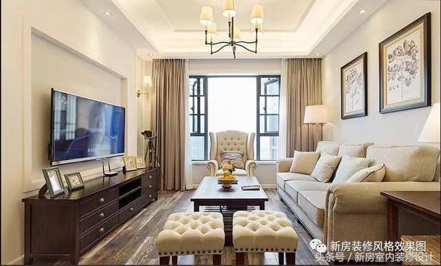 這是一款85平的美式兩房，全屋精致漂亮，簡(jiǎn)潔大方，朋友卻說(shuō)地板是一大敗筆！