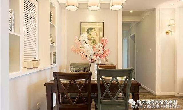 這是一款85平的美式兩房，全屋精致漂亮，簡(jiǎn)潔大方，朋友卻說(shuō)地板是一大敗筆！