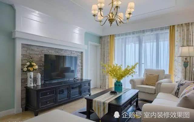 套內(nèi)105平，全屋簡直不能再唯美浪漫了，裝修一共花了28萬太值了，尤其電視墻！