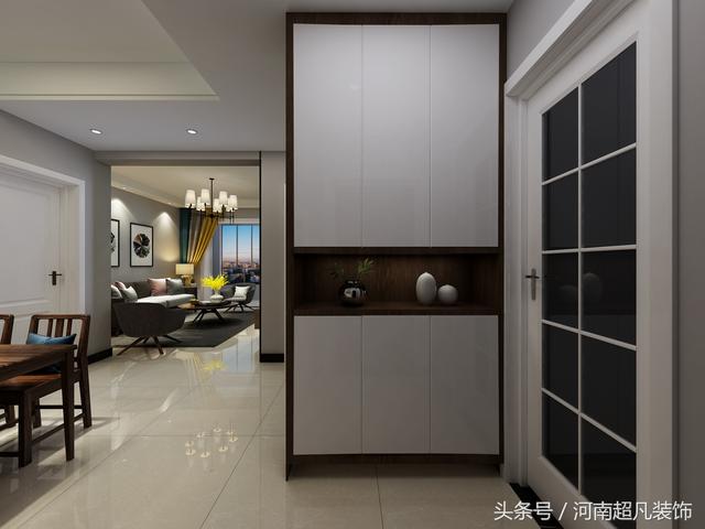 120平現(xiàn)代簡(jiǎn)約的裝修效果圖，撥動(dòng)你的心弦，邊線條都很硬朗，空間大方簡(jiǎn)約，讓人心曠神怡