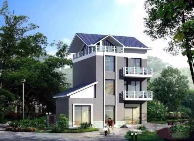 不怕宅基地小，推薦三款開間只有7米的農(nóng)村自建房設(shè)計(jì)圖，經(jīng)濟(jì)實(shí)用，還帶車庫(kù)