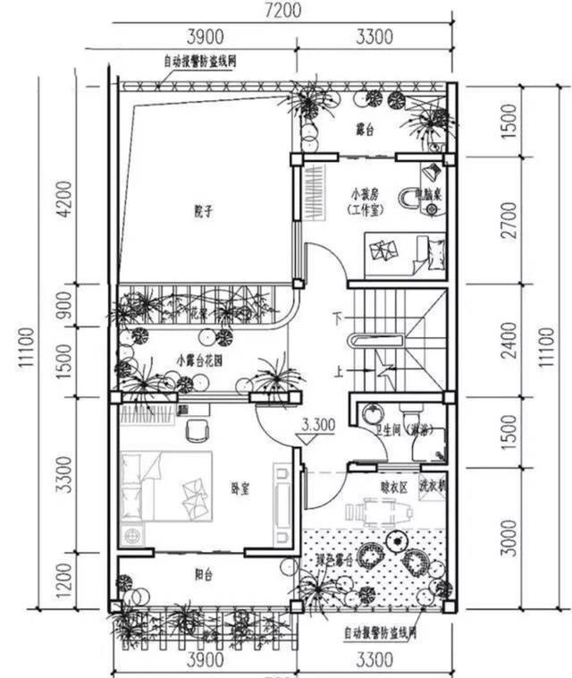 不怕宅基地小，推薦三款開間只有7米的農(nóng)村自建房設(shè)計(jì)圖，經(jīng)濟(jì)實(shí)用，還帶車庫(kù)