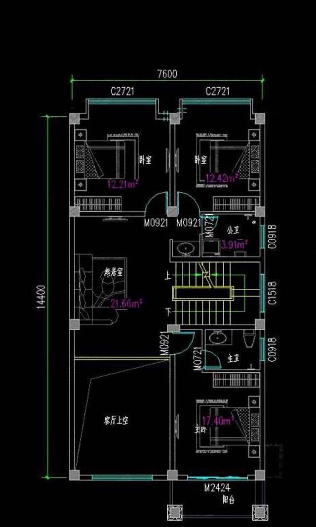 不怕宅基地小，推薦三款開間只有7米的農(nóng)村自建房設(shè)計(jì)圖，經(jīng)濟(jì)實(shí)用，還帶車庫(kù)