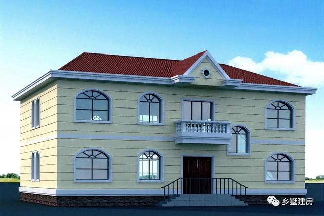 三款造型時尚亮麗的農(nóng)村別墅設(shè)計圖，超大客廳還有堂屋，造價不到30萬