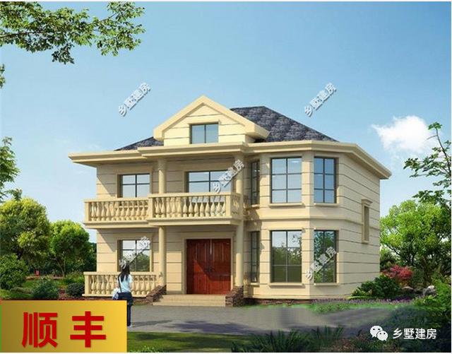 看上去毫無(wú)建房欲望的自建房設(shè)計(jì)圖紙，誰(shuí)能想到建出來(lái)的房子這么好看