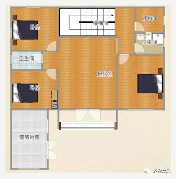 看上去毫無(wú)建房欲望的自建房設(shè)計(jì)圖紙，誰(shuí)能想到建出來(lái)的房子這么好看