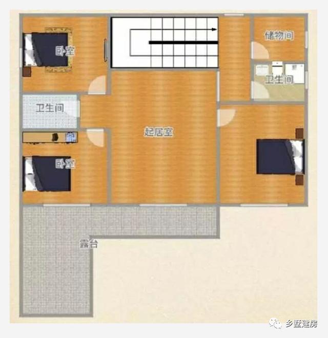 看上去毫無(wú)建房欲望的自建房設(shè)計(jì)圖紙，誰(shuí)能想到建出來(lái)的房子這么好看