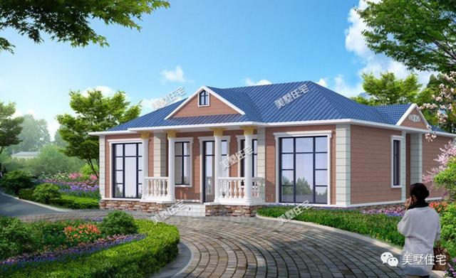 農(nóng)村建房越高越好？不見得，這5款一層別墅設(shè)計(jì)圖紙，美觀又經(jīng)濟(jì)適用