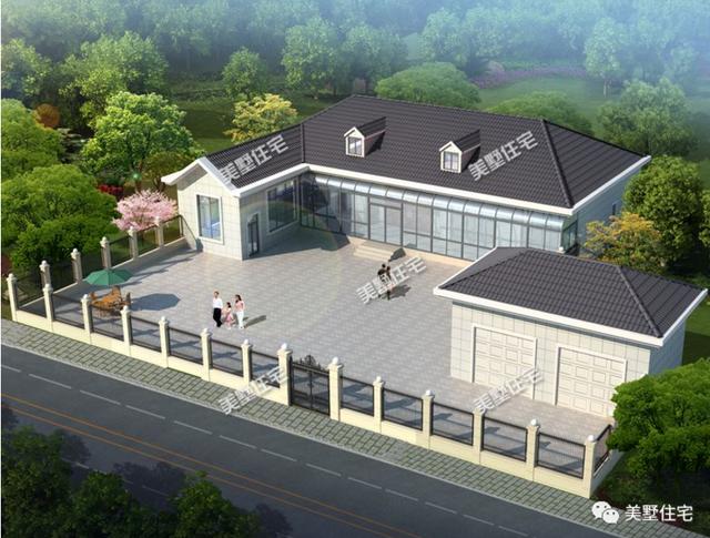 農(nóng)村建房越高越好？不見得，這5款一層別墅設(shè)計(jì)圖紙，美觀又經(jīng)濟(jì)適用