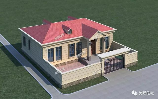 農(nóng)村建房越高越好？不見得，這5款一層別墅設(shè)計(jì)圖紙，美觀又經(jīng)濟(jì)適用