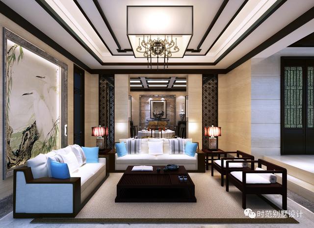 帶地下車庫，茶室和書房的三層歐式別墅設(shè)計圖，9室4廳，適合農(nóng)村自建！