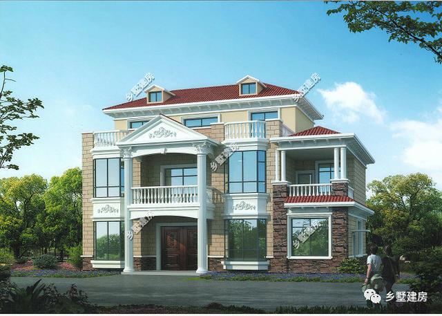 一套圖紙建兩棟別墅，在農(nóng)村自建房就需要這樣的設(shè)計(jì)圖紙，既方便又省錢(qián)