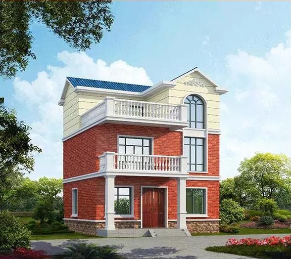 宅基地小沒關系，推薦三款占地面積80平方農(nóng)村別墅設計圖，你應該喜歡！