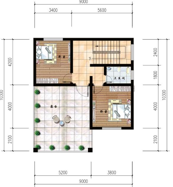 宅基地小沒關系，推薦三款占地面積80平方農(nóng)村別墅設計圖，你應該喜歡！