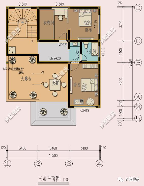 3款農(nóng)村三層小別墅設計圖，新中式風格經(jīng)久耐看，永不過時，建完不后悔！