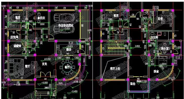 一套別墅，兩種布局設計，三層簡歐風格的別墅設計圖，造價只要28萬，建好驚艷鄰里鄉(xiāng)親