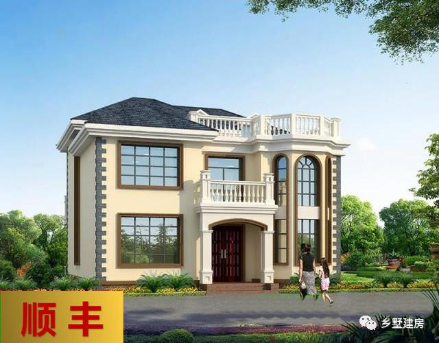 2款帶獨(dú)立廚房、露臺(tái)的農(nóng)村二層別墅設(shè)計(jì)圖，20多萬(wàn)就能建 經(jīng)濟(jì)實(shí)惠還好看