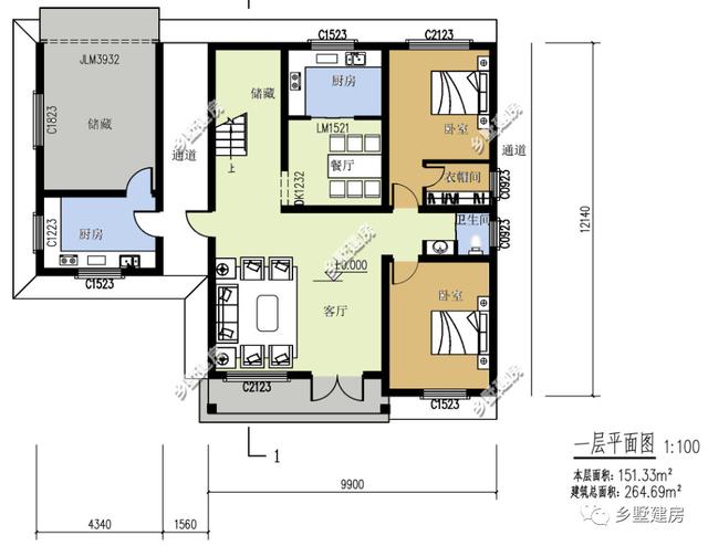 2款帶獨(dú)立廚房、露臺(tái)的農(nóng)村二層別墅設(shè)計(jì)圖，20多萬(wàn)就能建 經(jīng)濟(jì)實(shí)惠還好看