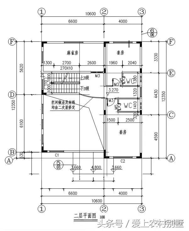 10x12米三層農(nóng)村自建房設(shè)計(jì)圖，挑空客廳，主體造價(jià)35萬(wàn)，簡(jiǎn)直不要太經(jīng)濟(jì)適用