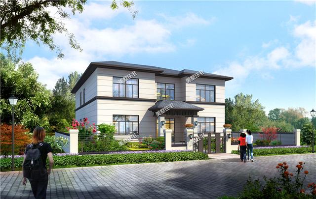 5款二層農(nóng)村簡(jiǎn)歐別墅設(shè)計(jì)圖，造價(jià)經(jīng)濟(jì)功能多，風(fēng)景先生看了都說(shuō)好