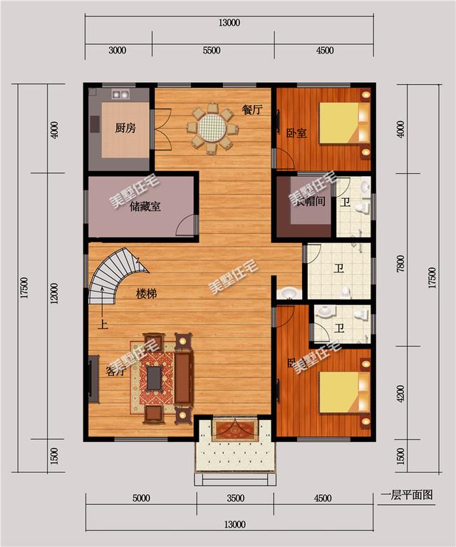 5款二層農(nóng)村簡(jiǎn)歐別墅設(shè)計(jì)圖，造價(jià)經(jīng)濟(jì)功能多，風(fēng)景先生看了都說(shuō)好