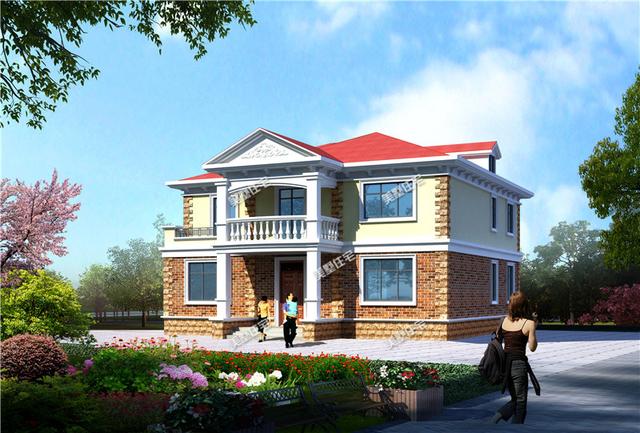 5款二層農(nóng)村簡(jiǎn)歐別墅設(shè)計(jì)圖，造價(jià)經(jīng)濟(jì)功能多，風(fēng)景先生看了都說(shuō)好