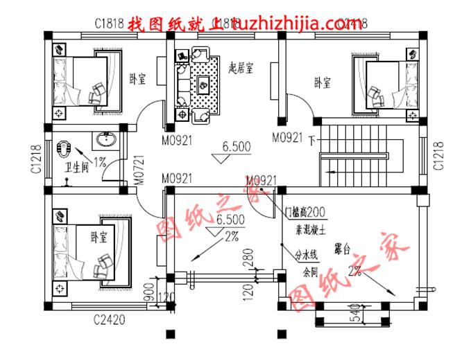 買房不如蓋房，復式兩層半20萬農村自建房，造價低超實用！