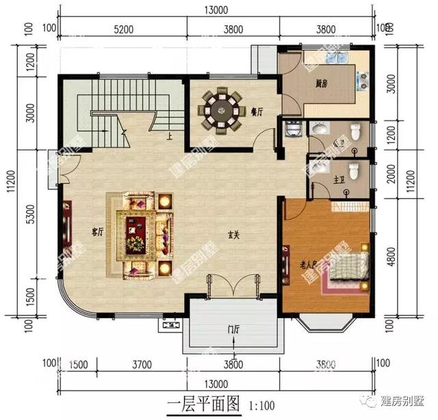 四層別墅一定要建的氣派，像這兩款別墅設(shè)計(jì)圖建好后誰(shuí)看誰(shuí)羨慕