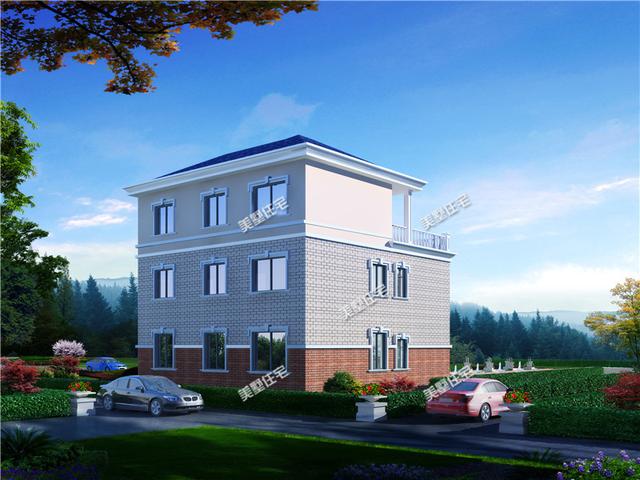 3款三層自建房別墅設(shè)計(jì)圖，歐式外觀內(nèi)在實(shí)用，設(shè)計(jì)華麗，戶型合理