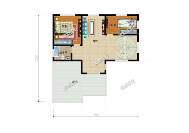 3款三層自建房別墅設(shè)計(jì)圖，歐式外觀內(nèi)在實(shí)用，設(shè)計(jì)華麗，戶型合理