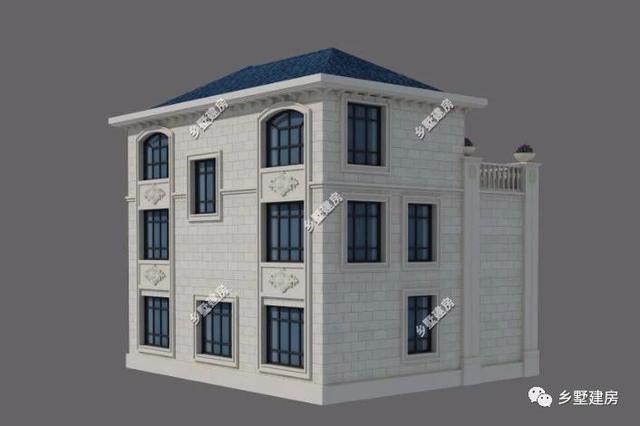 想回農村自建房，款式太多不好選，這款49萬農村三層別墅設計圖就不錯，保證跟別人不重樣