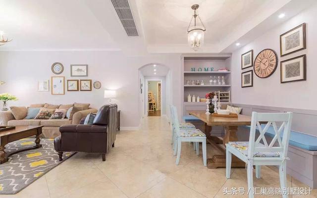 這樣小清新的別墅裝修，奢華大氣不浮夸，這種簡(jiǎn)約歐式風(fēng)你喜歡嗎？