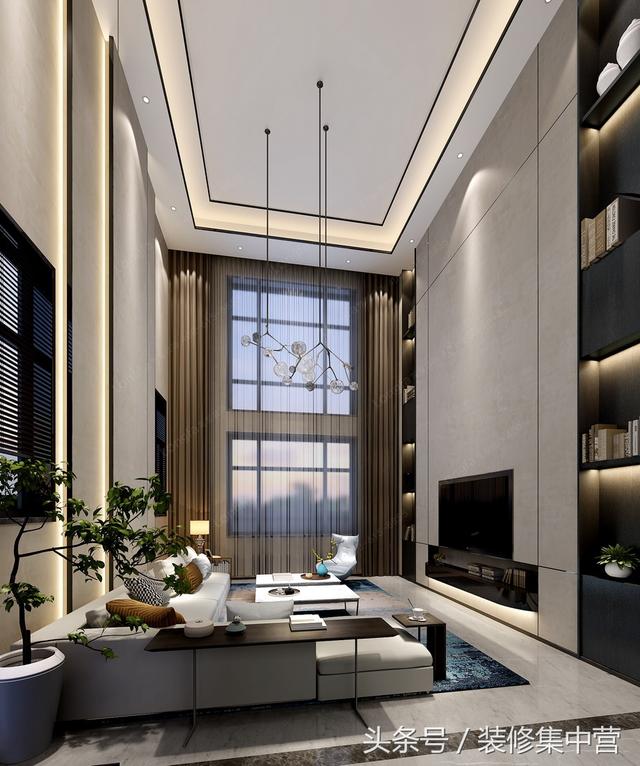 650㎡時尚混搭別墅裝修案例，多元化設(shè)計元素相結(jié)合，服裝可以混搭，房子也可以