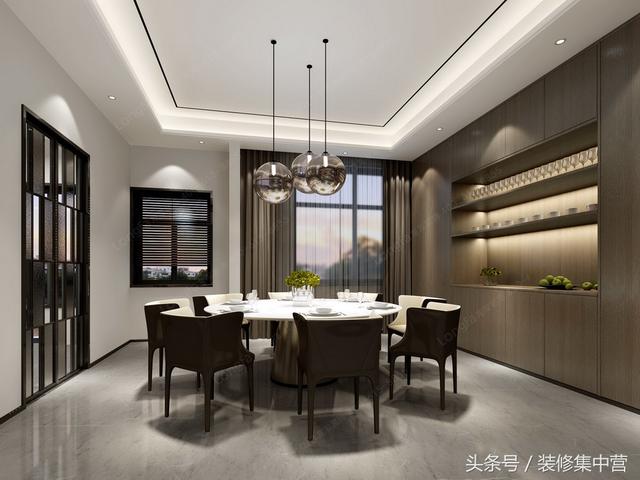 650㎡時尚混搭別墅裝修案例，多元化設(shè)計元素相結(jié)合，服裝可以混搭，房子也可以