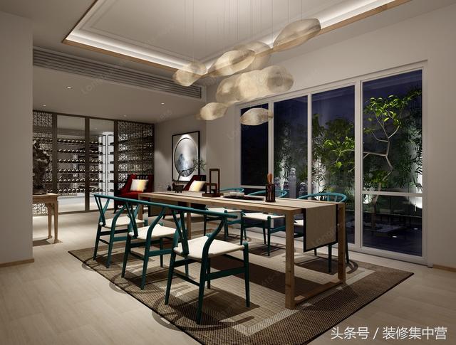 650㎡時尚混搭別墅裝修案例，多元化設(shè)計元素相結(jié)合，服裝可以混搭，房子也可以