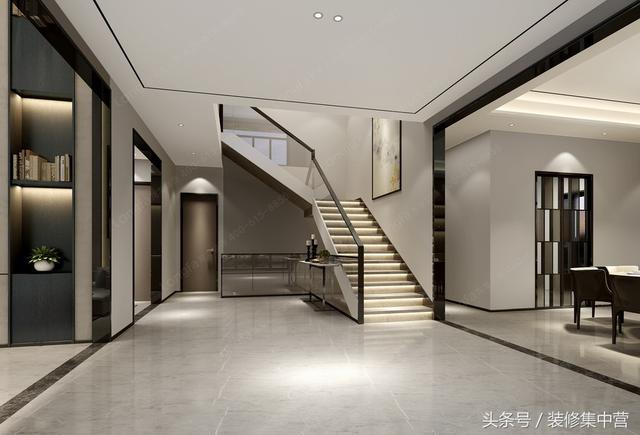 650㎡時尚混搭別墅裝修案例，多元化設(shè)計元素相結(jié)合，服裝可以混搭，房子也可以