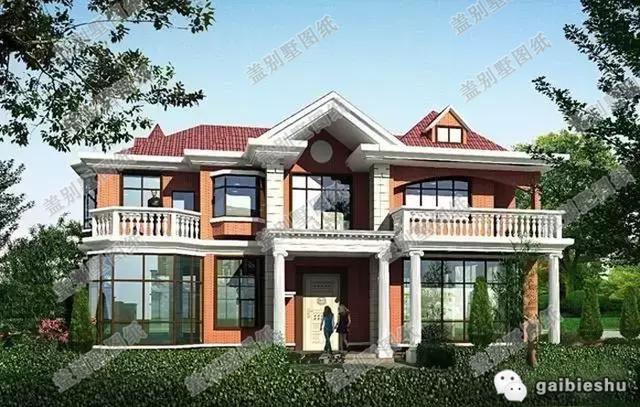 2款農(nóng)村別墅設計圖，一款二層，一款三層，你喜歡哪一款呢?